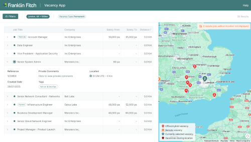 Franklin Fitch screenshot
